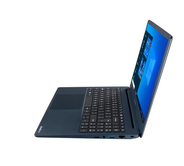 Лаптоп Dynabook Toshiba Satellite Pro C50-H-10W, Intel Core i3-1005G1(4M Cache, up to 3.40 GHz), 15.6"(1920x1080) AG, 8GB (1x8GB) 3200MHz DDR4, 256GB SSD PCIe M.2, shared graphics, HD Cam, BT, Intel 11ac+agn+BT (1x1), Black, None OS+uGo Laptop bag 15