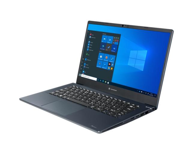 Лаптоп Dynabook Toshiba Tecra A40-J-10X, Intel Core 1135G7 (8M Cache, up to 4.20 GHz), 14''(1920x1080) AG, 8GB 3200MHz DDR4, 512GB SSD PCIe M.2, shared graphics, HD Cam, BT, Intel 11ax+acagn,  Dark Blue, Win10 Pro+uGo Laptop bag, Asama BS200 14.1" Bl