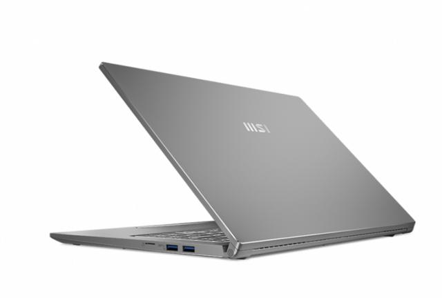 Лаптоп MSI Prestige 15 A12SC, i7-1280P (14C/20T, up to 4.80 GHz, 24MB), 15.6" FHD (1920x1080), GTX1650 4GB GDDR6, onboard LPDDR4 16GB, 1TB NVMe PCIe Gen4x4 SSD, 1x M.2 free, backlight KB(White), Intel Wi-Fi 6E, Windows 11 Home, 2Y, Carbon Gray