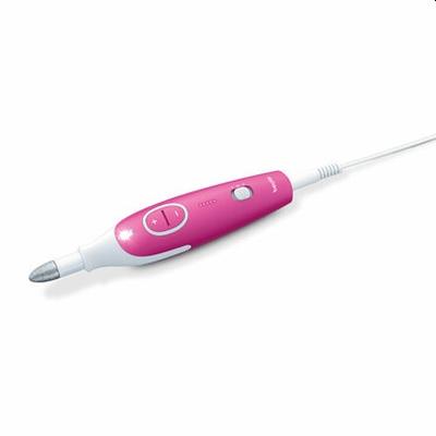 Комплект за маникюр/педикюр Beurer MP 44  Manicure / pedicure set; Includes Nail care set, 7 attachments; adjustable speed; Individually adjustable intensity from 0 to 15, left/right rotation; Magic LED display; LED light, Protective cap, storage bag