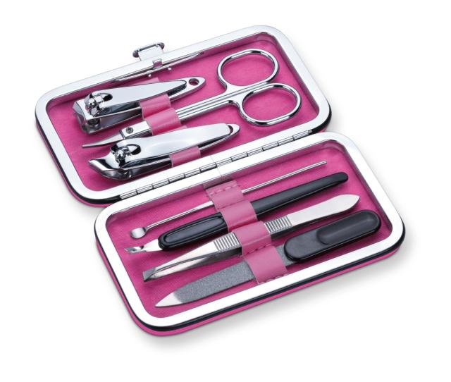 Комплект за маникюр/педикюр Beurer MP 44  Manicure / pedicure set; Includes Nail care set, 7 attachments; adjustable speed; Individually adjustable intensity from 0 to 15, left/right rotation; Magic LED display; LED light, Protective cap, storage bag