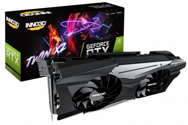 Видео карта Inno3D GeForce RTX 3080 Twin X2 OC LHR