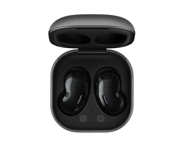 Слушалки Samsung Galaxy Buds Live SM-R180 Titanium, безжични Bluetooth, микрофон, Черни