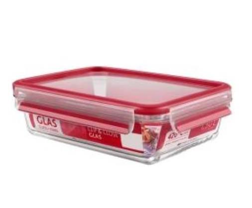 Кутия за съхранение Tefal K3010412 CLIP&CLOSE GLASS rect 1.3L TEF