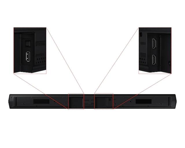 Аудио система Samsung HW-B550 2.1ch Soundbar 6.5" Wireless subwoofer 410W Black