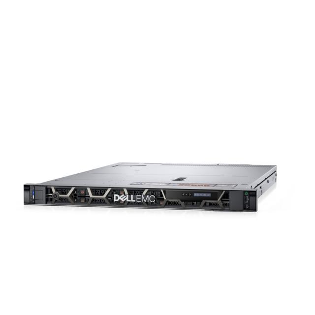 Сървър Dell PowerEdge R450, 2xIntel Xeon Silver 4309Y, 4x3.5" (SAS/SATA) 2 CPU, Riser Config 1, 2x16LP, 2x 16GB RDIMM 3200MT/s Dual Rank, iDRAC9 Express 15G, 2x480GB SSD 6Gbps Read Intensive, PERC H345, Dual PSU 800W Mixed Mode, Broadcom Dual 1Gb LOM