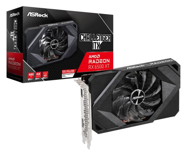 Видео карта Asrock RX6500XT CLI 4GB