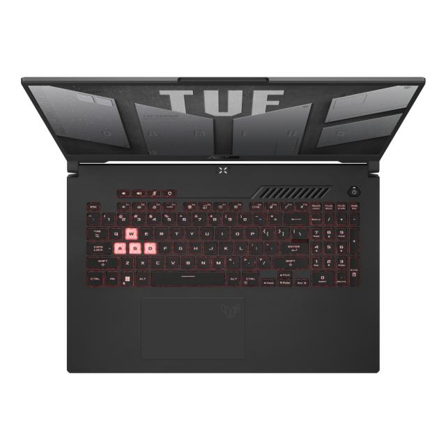 Лаптоп Asus TUF A17 FA707RR-HX006W, AMD Rembrandt R7 (TBD),17.3" FHD IPS AG (1920x1080)144 Hz,16GB DDR5 4800(2*8),PCIE NVME 1TB M.2 SSD, NVIDIA GeForce RTX 3070 8GB GDDR6,Wi-Fi 6e,RGB Kbd, Windows 11, Grey