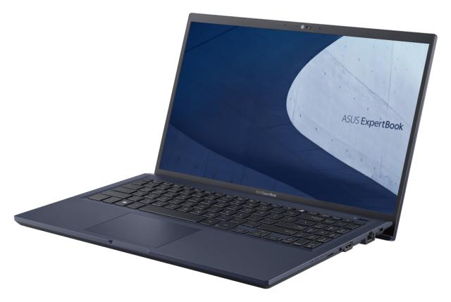 Лаптоп Asus ExpertBook B1 B1500CEAE-BQ0433R,Intel Core i7-1165G7 2.8 GHz (12M Cache, up to 4.7 GHz), 15.6" FHD IPS(1920x1080), Intel Iris Xe Graphics, 16GB DDR4(8GB on board), PCIEG3x2 256GB SSD,VGA,HDMI,1xThunderbolt,RJ45, Win 10 Pro 64 bit, Black