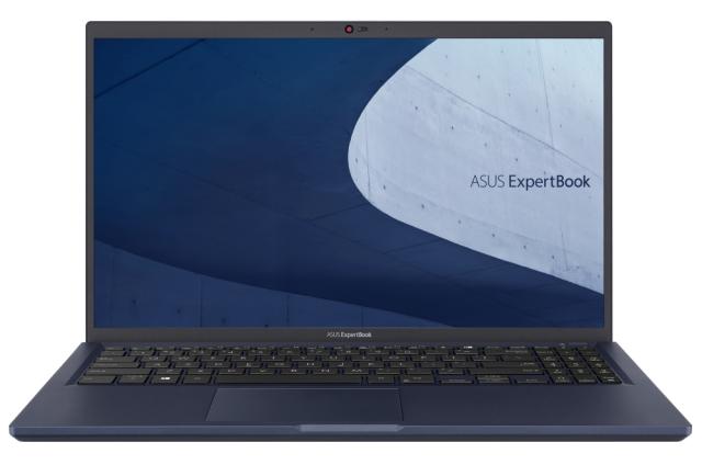 Лаптоп Asus ExpertBook B1 B1500CEAE-BQ3044, Intel Core i5-1135G7 2.4 GHz (8M Cache, up to 4.2 GHz), 15.6" FHD IPS(1920x1080), Intel Iris Xe Graphics, 8GB DDR4 on BD. (1 slot free), 512GB M.2 NVMe,VGA,HDMI,1xThunderbolt,RJ45, No OS, Black