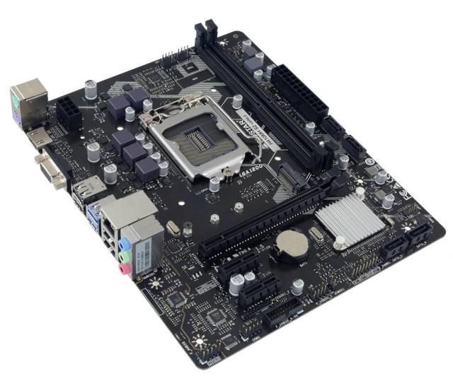Дънна платка Biostar H410MH S2 R02 Version 6.0, H510, LGA1200, 2 x DDR4, PCIe 3.0 (HDMI&VGA), 4x SATA 6.0 Gb/s, 1x USB 3.2 (Gen1), microATX