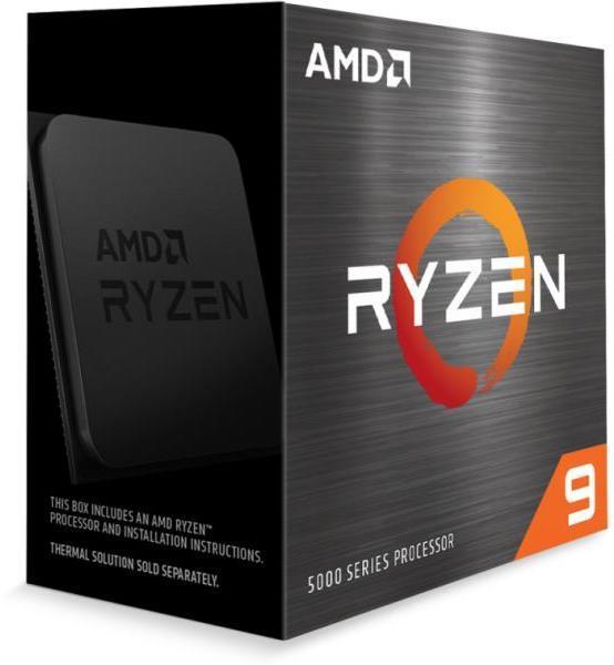 Процесор AMD RYZEN 9 5950X, 16C (3.4 GHz / 4.9 GHz Turbo, 72MB Cache), 105W, AM4, BOX