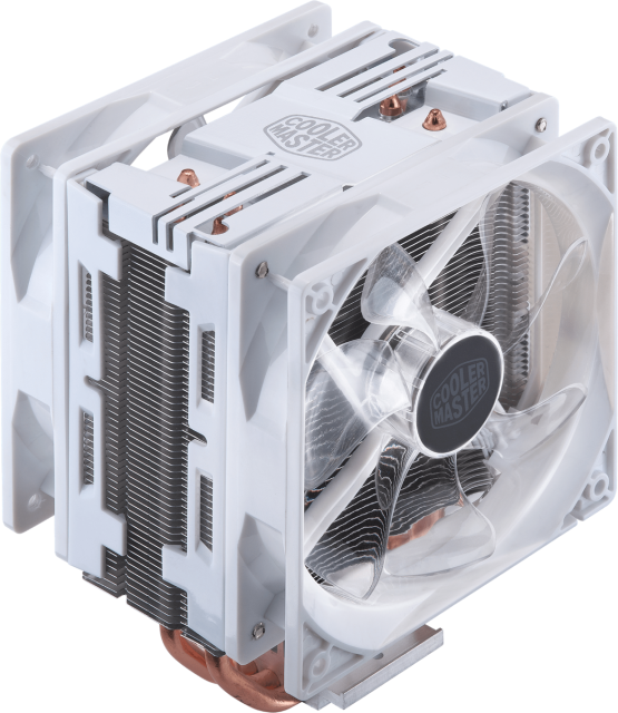 Охладител за процесор Cooler Master Hyper 212 LED Turbo White Edition, 4-Pin (PWM), AMD/INTEL