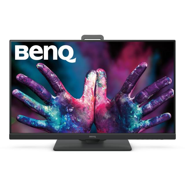 Монитор BenQ PD2705Q, 27" IPS LED, 5ms, 2560x1440 2K QHD, Designer Monitor, AQCOLOR, 100% sRGB, HDR10, B.I., LBL, KVM, ICCsync, CAD/CAM, DualView, Contrast 1000:1, 300 cd/m2, HDMI, DP, USB Type-C(Power 65W, DP alt), Speakers 2x2W, Height Adj., Swivel