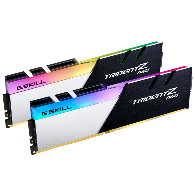 Памет G.SKILL Trident Z Neo RGB 16GB(2x8GB) DDR4 PC4-25600 3200MHz CL16 F4-3200C16D-16GTZN
