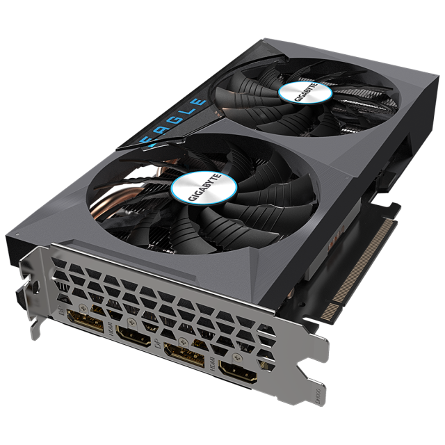 Видео карта GIGABYTE GeForce RTX 3060 EAGLE OC 12GB GDDR6