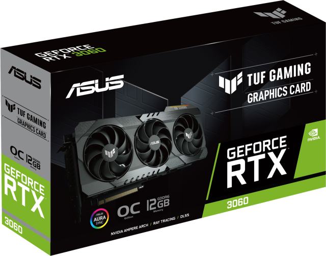 Видео карта ASUS TUF Gaming GeForce RTX 3060 V2 OC Edition 12GB GDDR6
