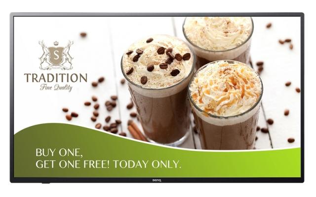 Широкоформатен дисплей BenQ LFD ST650K, 65" LED, 8ms, 3840x2160, 450 nits, 1200:1, D-sub, Component, Composite , RJ45, Remote control, Wall mount 500x400mm
