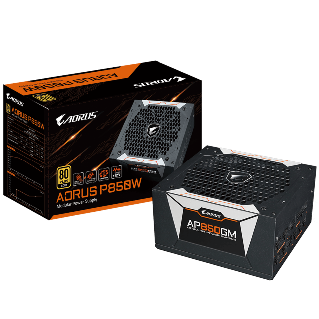 Захранване Gigabyte AORUS P850W 850W 80+ GOLD Modular