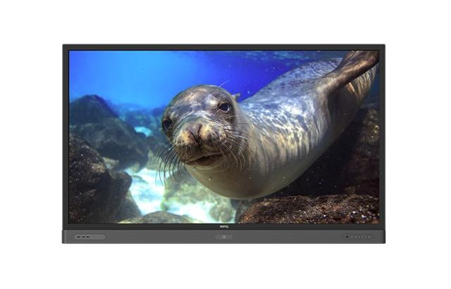 Широкоформатен дисплей BenQ LFD RP860K, 86" Touch: IR 20 points LED, 8ms, 3840x2160, 330 nits, 1200:1, HDMI, D-sub, DPI, USBx2, Composite , RS232 input, RJ45, Speakers, Remote control, Wall mount 800x400mm