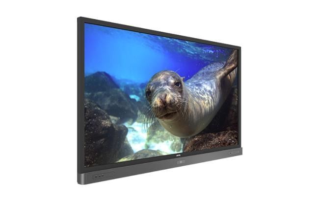 Широкоформатен дисплей BenQ LFD RP860K, 86" Touch: IR 20 points LED, 8ms, 3840x2160, 330 nits, 1200:1, HDMI, D-sub, DPI, USBx2, Composite , RS232 input, RJ45, Speakers, Remote control, Wall mount 800x400mm