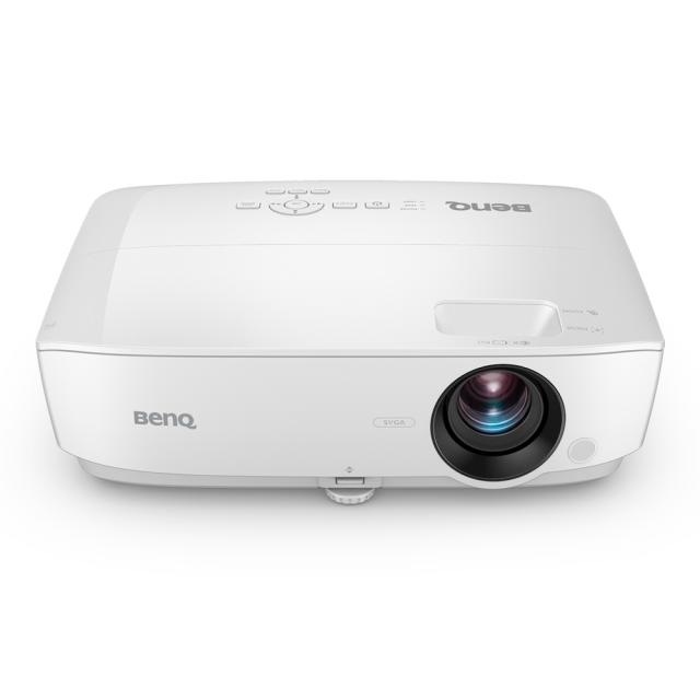 Мултимедиен проектор BenQ MS536, DLP, SVGA (800x600), 20 000:1, 4000 ANSI Lumens, Zoom 1.2x, Glass Lenses, Auto Vertical Keystone, Infographic Mode, Speaker 2W, 2xVGA, 2xHDMI, S-Video, RCA, VGA out,  Audio In/Out, RS232, USB A 1.5A, 2.6 kg, White