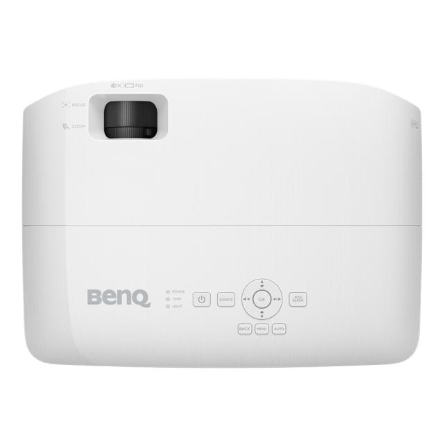 Мултимедиен проектор BenQ MS536, DLP, SVGA (800x600), 20 000:1, 4000 ANSI Lumens, Zoom 1.2x, Glass Lenses, Auto Vertical Keystone, Infographic Mode, Speaker 2W, 2xVGA, 2xHDMI, S-Video, RCA, VGA out,  Audio In/Out, RS232, USB A 1.5A, 2.6 kg, White