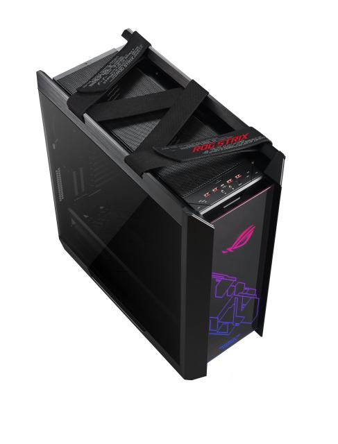 Кутия ASUS ROG Strix Helios GX601 Black, Aura Sync ARGB, ATX/EATX Mid-Tower 
