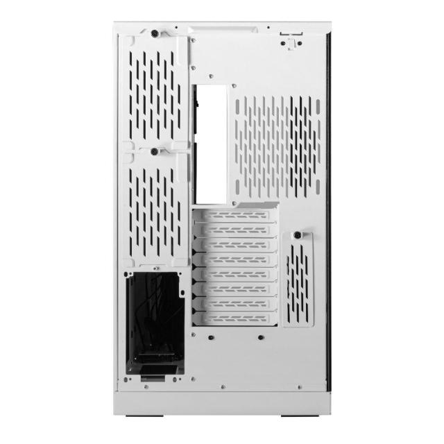 Кутия Lian Li PC-O11 Dynamic XL ROG Certified, 4 x USB 3.0; 1 x HD Audio; 1 x Type-C,  Mid-Tower, Tempered Glass, Бяло