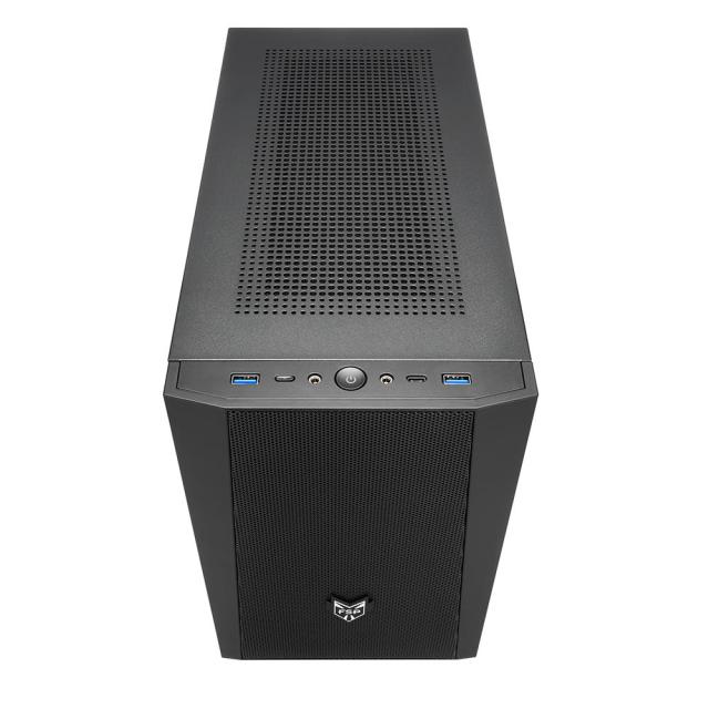 Кутия FSP CST350 Plus Mini-tower, Черен