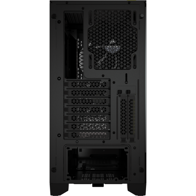 Кутия Corsair 4000D Airflow Mid Tower, Tempered Glass, 1x USB 3.1 Type C, 1x USB 3.0, 1x Audio in/out, Черно