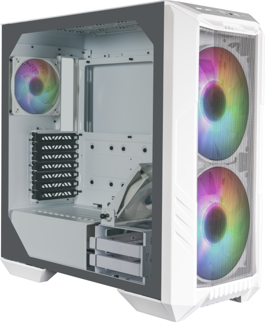 Кутия Cooler Master HAF 500 White