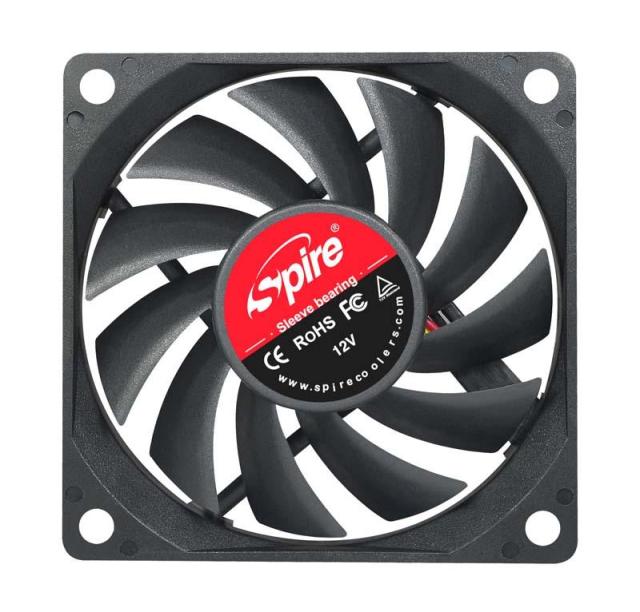Вентилатор SPIRE 70x70x15 mm, Sleeve