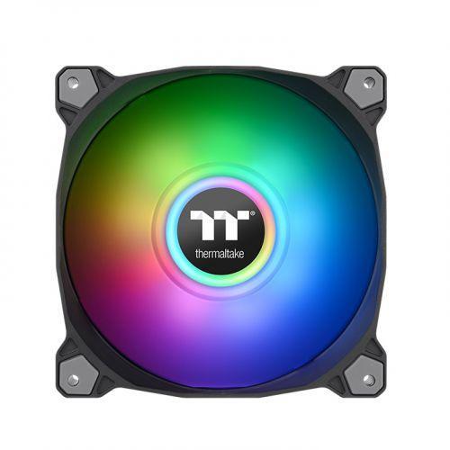 Вентилатори Thermaltake Pure Duo 120mm, 12 ARGB Sync Radiator 2-Fan Компелкт Черно