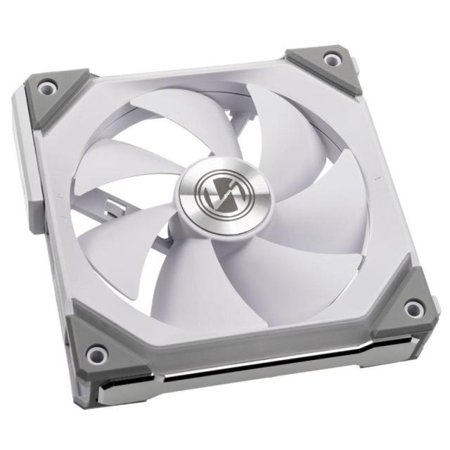 Вентилатори Lian Li UNI SL120, ARGB, 3 Fan комплект, с включен контролер, Бял
