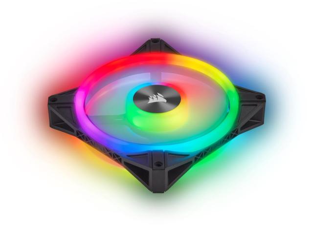 Вентилатор Corsair QL120 Black, RGB, PWM, 120mm