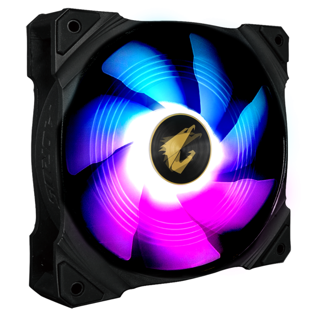 Вентилатор GIGABYTE AORUS 140, ARGB, 140mm, 1700 RPM, 4pin, PMW