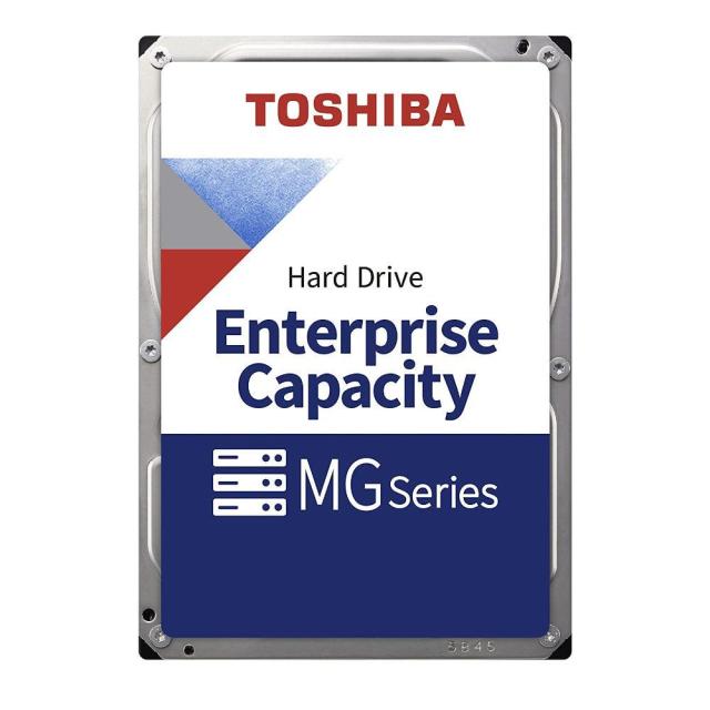 Твърд диск Toshiba MG Enterprise, 10TB, 256MB, SATA 6.0Gb/s, 7200rpm, 3.5" MG06ACA10TE