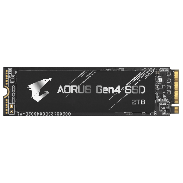 Gigabyte AORUS SSD, 2TB, NVMe, PCIe Gen4 