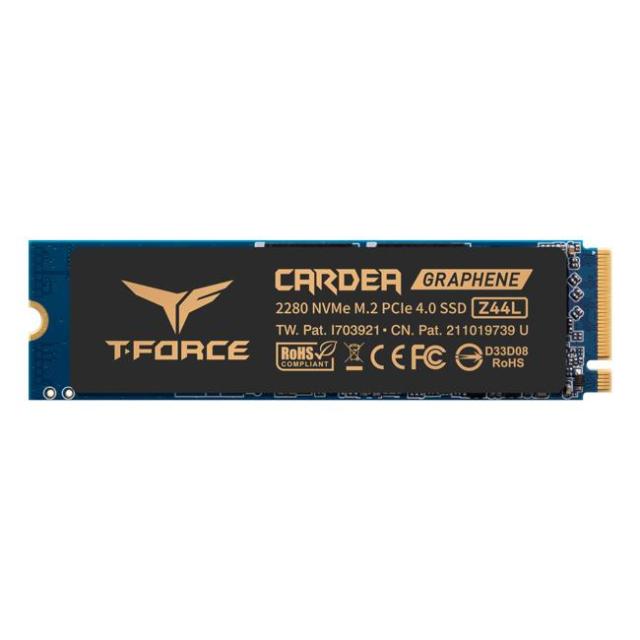 Team Group T-Force Cardea Z44L SSD, M.2 2280 1000GB PCI-e 4.0 x4 NVMe 1.4