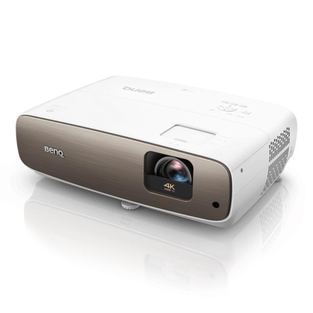 Мултимедиен проектор BenQ W2700, Cine Prime, 4K 3840x2160, HDR PRO, 2000 ANSI lumens, Zoom 1.3x, 30000:1, ISFccc, CinematicColor, Calibration report, 95% DCI-P3, 100% Rec.709, USB Type-A 3.0, Media reader, 2xHDMI, RS232, Audio Out, 12V Trigger, 