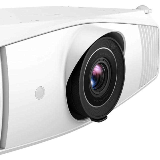 Мултимедиен проектор BenQ W5700S, Cine Prime, 4K 3840x2160, HDR PRO, 1800 ANSI lumens, Zoom 1.6x, 100000:1 FOFO, Calibration report, 100% DCI-P3, 100% Rec.709, 2xHDMI, 3x USB, Media reader, Audio Out, Lan RJ45, RS232, 12V Trigger, 6.5kg, White