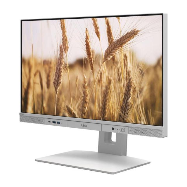 Компютърна система All-in-one Fujitsu Esprimo K5010/24, i7-10700T, 8GB, SSD PCIe 256GB M.2 NVMe, 23.8", no OS, Бяла