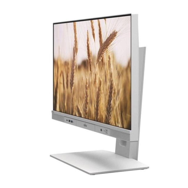 Компютърна система All-in-one Fujitsu Esprimo K5010/24, i7-10700T, 8GB, SSD PCIe 256GB M.2 NVMe, 23.8", no OS, Бяла