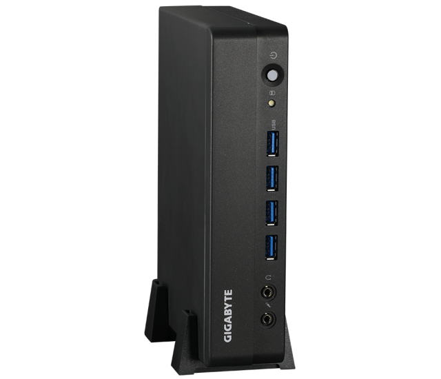 Мини компютър Gigabyte Brix BSi5, Intel Core i5-1135G7 2.4/4.2 GHz, 2x SO-DIMM DDR4, 1x M.2 PCIe Gen4 x 4 & 1x M.2 PCIe Gen3 x 4/SATA Mode, LAN, WI-FI, Bluetooth, 1x Thunderbolt 4, Free DOS