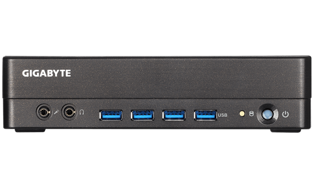 Мини компютър Gigabyte Brix BSi5, Intel Core i5-1135G7 2.4/4.2 GHz, 2x SO-DIMM DDR4, 1x M.2 PCIe Gen4 x 4 & 1x M.2 PCIe Gen3 x 4/SATA Mode, LAN, WI-FI, Bluetooth, 1x Thunderbolt 4, Free DOS