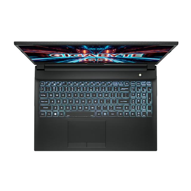 Лаптоп GIGABYTE G5 GD 15.6" FHD 144Hz IPS, Inte i5-11400H 2.7 Ghz , 2 x 8GB, 512GB SSD, RTX 3050, Free DOS