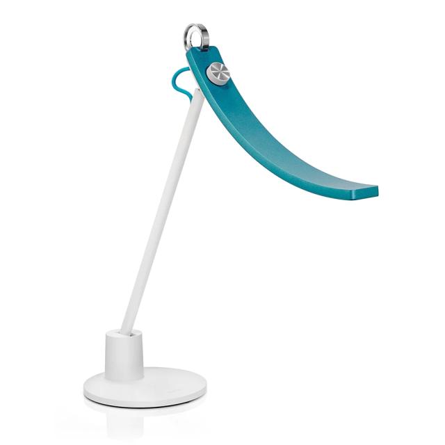 Дизайнерска лампа BenQ (CW+WW) Table WiT Genie e-Reading lamp Light Source Dual Color LED, Color Rendering Index >95, Center Illuminance 1600 lux (Height 45cm), Color Temperature 2700K ~ 5700K, Lighting Coverage (At 500 Lux) 90cm (width), Aluminum al