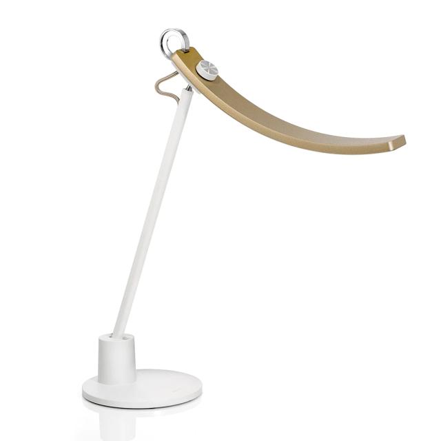 Дизайнерска лампа BenQ (CW+WW) Table WiT Genie e-Reading lamp Light Source Dual Color LED, Color Rendering Index >95, Center Illuminance 1600 lux (Height 45cm), Color Temperature 2700K ~ 5700K, Lighting Coverage (At 500 Lux) 90cm (width), Aluminum al
