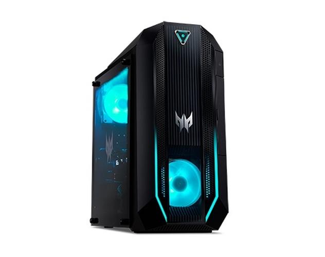 Настолен компютър Acer Predator PO3-630, Intel Core i7-11700F (up to 4.9GHz, 16MB), 16GB DDR4(max.64GB 2666MHz), 512GB SSD PCI-e, M.2 slot free, no DVD, NVIDIA GeForce RTX 3070 8GB GDDR6, 2*USB 2.0, 6*USB 3.2, 5*Audio jack, GLAN,WiFi 6 & BT5.1, 500W,